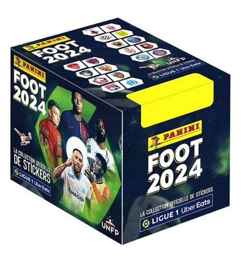 Panini Foot 2024 Ligue 1 Stickers 1 Box 50 Packets Stickerpoint