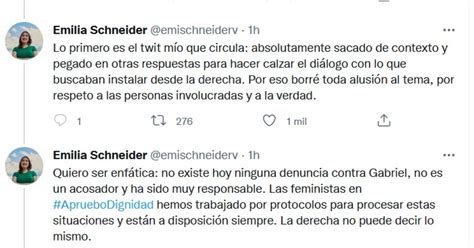 Emilia Schneider Descarta Acusación De Acoso Contra Boric