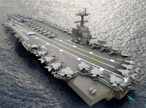 Future Uss Enterprise Cvn 80 Will Be The Third Gerald R Ford Class Aircraft Carrier Defense