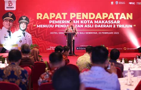 Menuju Target Triliun Bapenda Makassar Inisiasi Rakorsus Pendapatan