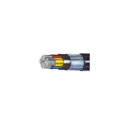 Polycab Power Aluminum XLPE Insulated Armoured Str Cable A2XFY 50 Sqmm