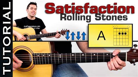 Como Tocar Rolling Stones Satisfaction En Guitarra Tutorial Completo Super Facil Accordi