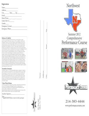 Fillable Online Nisdtx Registration N Am E Northwest ISD Nisdtx Fax