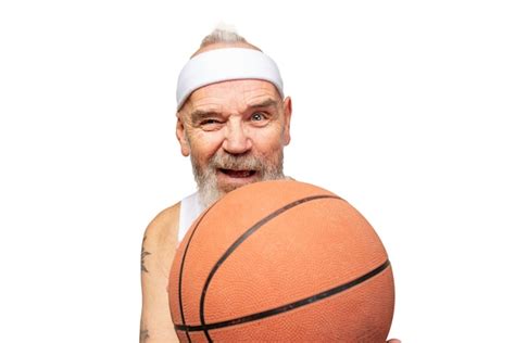 Retrato De Homem S Nior Basquete Psd Gr Tis