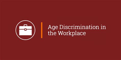 Age Discrimination In The Workplace Lawbid