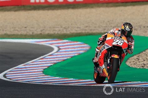 Motogp Br Nn Fp Dani Pedrosa Mit Bestzeit Bradl