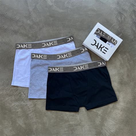 Kit 3 Cuecas Boxer Box Masculino 100 Algodão Shopee Brasil