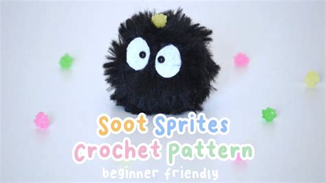 How To Crochet Soot Sprites For Beginner Quick Easy Tutorial Youtube