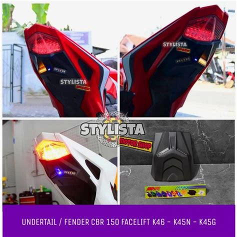 Jual Fender Undertail Mhr Cbr 150 Led Facelift Variasi Aksesoris Motor