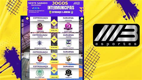 Jogos Intermunicipais Cotrigua U Mt Youtube