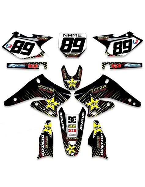 Sticker Set Compatible With Per Honda Crf Mxpkad