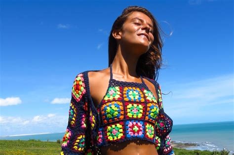 Li Morais Crochet Roupas De Crochê