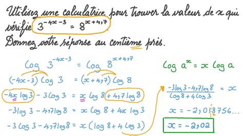 Vidéo question Déterminer lensemble solution dune équation