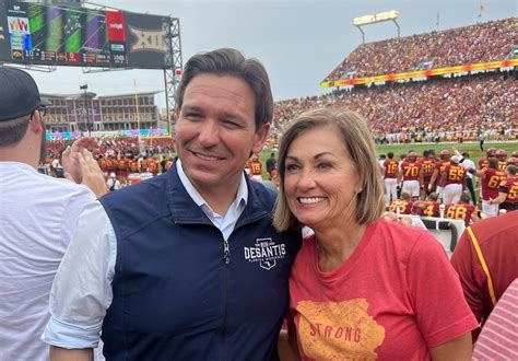 A Boost For Ron Desantis In Iowa As Kim Reynolds Is Set To Endorse His