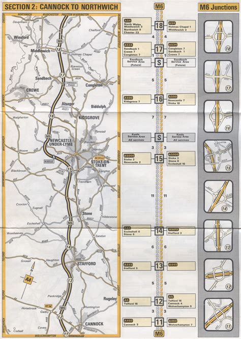 The M6 Motorway Geospecial