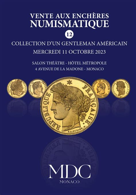 Vente aux enchères numismatique 12 The French Collection Page 14