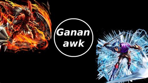 Grand Summoners Ganan Awk Full Clear Feat Vox Youtube