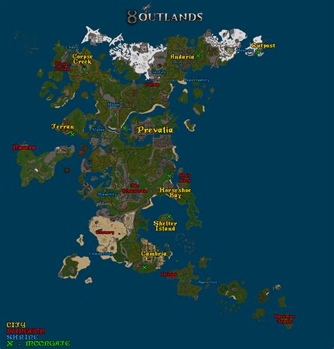 Ultima online world map - myteii