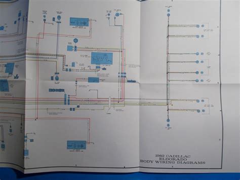 Cadillac Eldorado Electrical Wiring Circuit Body Diagram Ebay