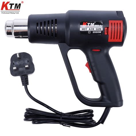 KTM EU US 1800W Adjustable Industrial Electric Hot Air Gun Stepless