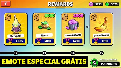 Emote Especial Gr Tis Novo Torneio E Evento Gemas Skins E