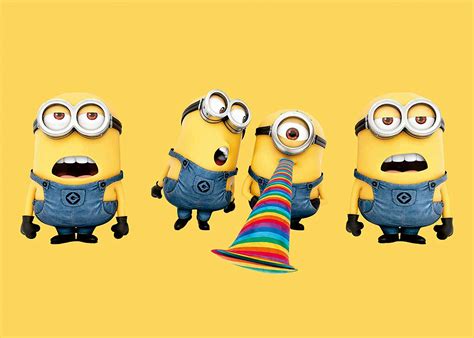 Minions Yellow Background