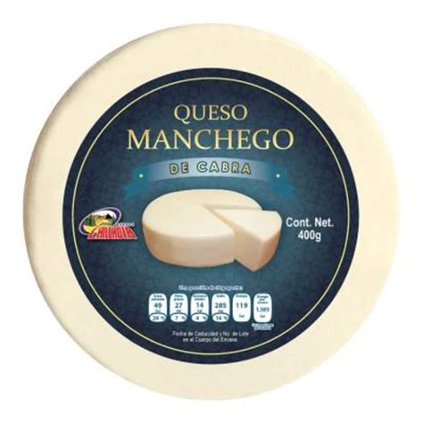 Queso Manchego Chilchota De Cabra 400 G Walmart