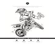 Coloriage Motocross Yamaha Dessin Motocross Imprimer