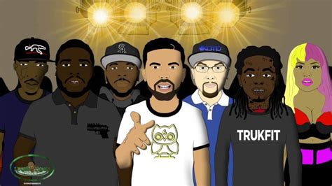 Luchi Toons (@CasdaluchiEnt @ZimboSlice) - Eminem vs. Drake (Rap Battle ...