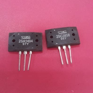 Jual SET TR SANKEN 2SA1494 2SC3858 TRANSISTOR FINAL A1494 C3858 97Y 98Y