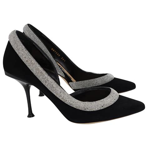 Sergio Rossi Black Pumps Shop Cpshouston Net