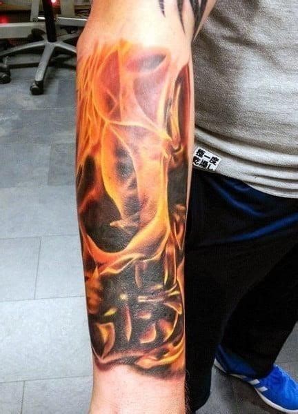 Aggregate More Than 78 Realistic Flame Tattoo Best In Cdgdbentre