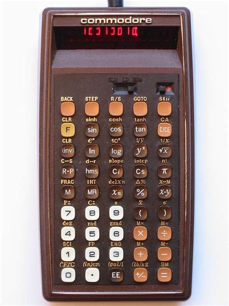 Calculatrice Programmable Pr100 M Commodore 1977 Pocket