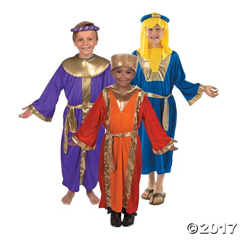 Boys Three Kings Costume Set Wise Man Costume Jesus Costume King