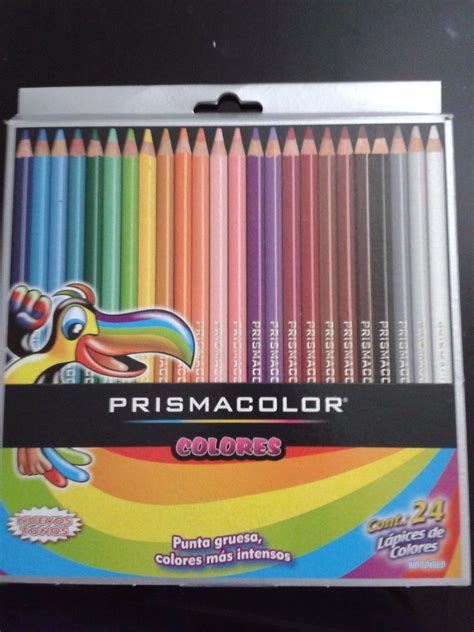 Creyones Prismacolor Caja De 24 Colores Caja De Carton Bs 500000 En Mercado Libre