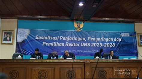 Mwa Uns Gelar Sosialisasi Penjaringan Penyaringan Dan Pemilihan Rektor