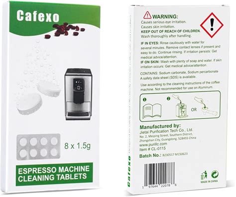 Cafexo Tabletas De Limpieza Para M Quina De Caf Expreso Oz