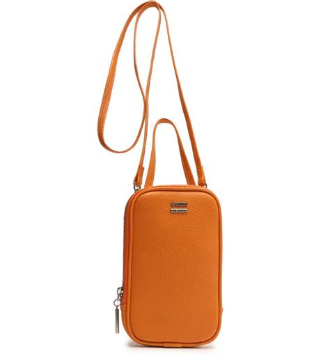 Mini Bolsa Tiracolo Laranja Valentina Pequena Arezzo