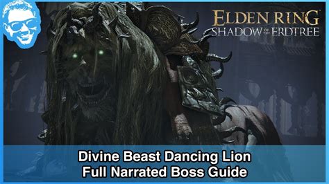 Divine Beast Dancing Lion Full Narrated Boss Guide Elden Ring 4k