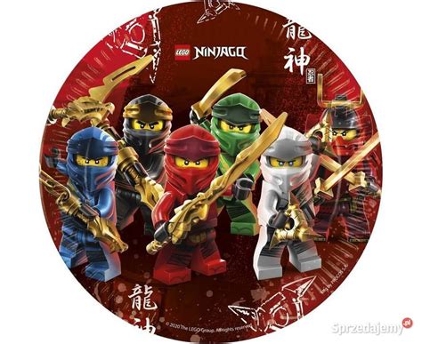 Talerzyki Papierowe Lego Ninjago Cm G Owno Sprzedajemy Pl