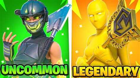 The Best Skin COMBO From Each Fortnite Rarity YouTube