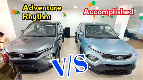 Tata Punch Accomplished Vs Tata Punch Adventure Rhythm Comparison