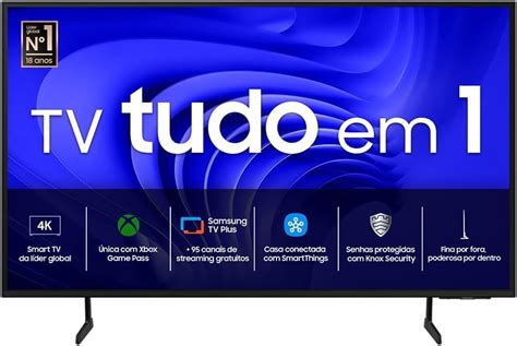 Samsung Smart Tv 43 Uhd 4k 43du7700 Processador Crystal 4k Gaming