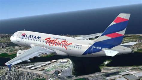 LATAM Airlines Brasil Rock In Rio 2022 PR MYM Airbus A319 CFM