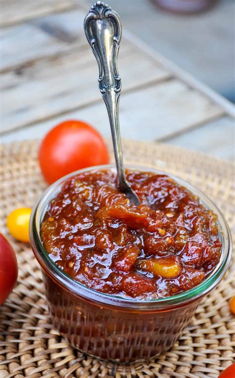 A Simple Recipe for Tomato Jam - California Grown