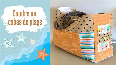 Coudre Un Sac De Plage Youtube