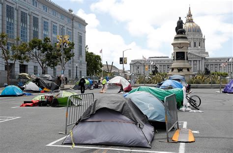 S F Spends More Than 60k Per Tent At Homeless Sites Now Its Being