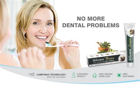 Buy Herbodent Premium Gingivitis Prevention Toothpaste 100g Pack Of 3 A Unique Blend Of 21 Herbs