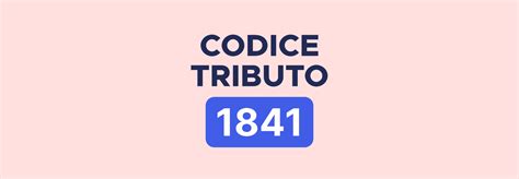 Codice tributo 1841 cedolare secca cos è e come compilare il modello F24