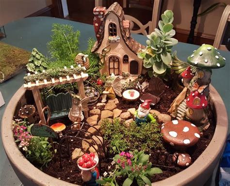 20 Endearing Miniature Fairy Haven Garden Ideas